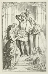 Ilustracja do Wędrówki Pielgrzyma autorstwa Johna Bunyan